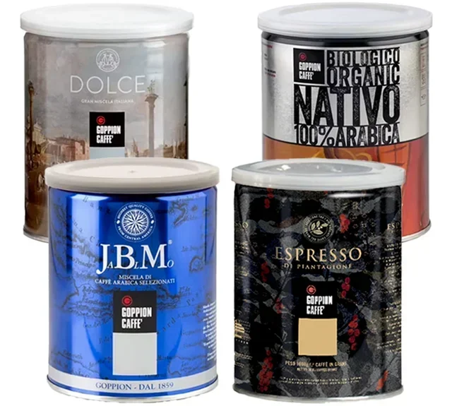 4 x 250 g - Coffee beans - Discovery pack - GOPPION CAFFÈ