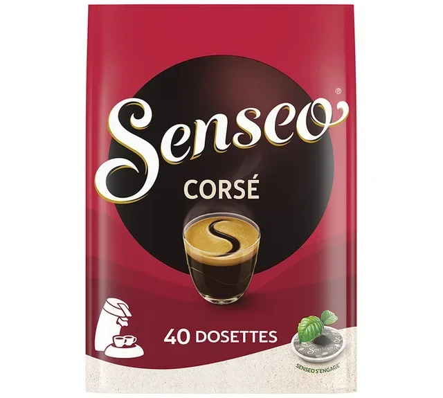 40 Senseo Strong Coffee Pods – Arabica/Robusta Blend