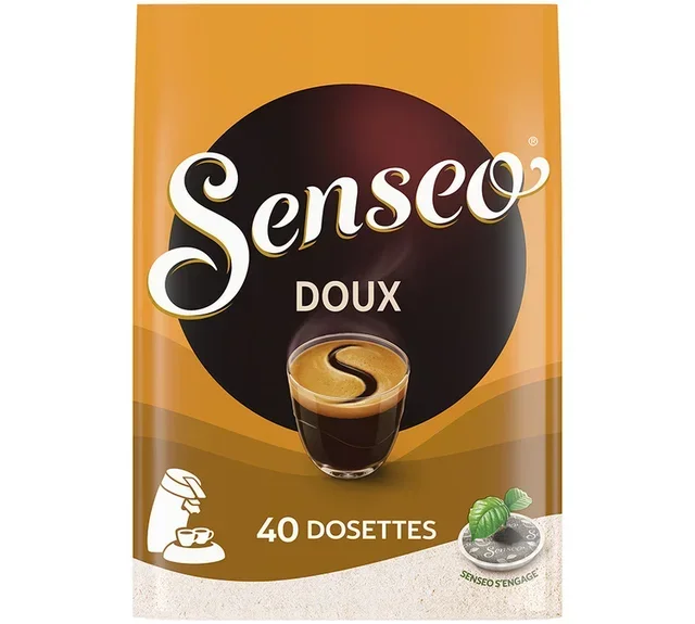 40 Soft Coffee Pods Mild - SENSEO