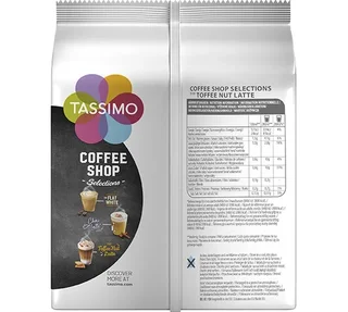 40 κάψουλες Tassimo Coffee Shop Toffee Nut Latte (5×8 t-discs) - TASSIMO