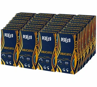 400 capsule compatibili con Nespresso* Original, linea Delicato – PERLÉO, per uso professionale.