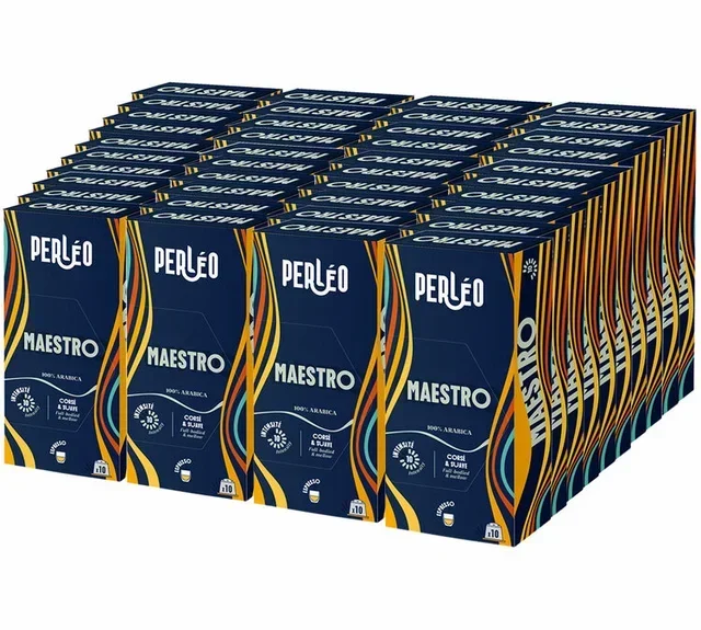 400 Capsule Compatibili Nespresso* Original Maestro PERLÉO - Confezione Pro