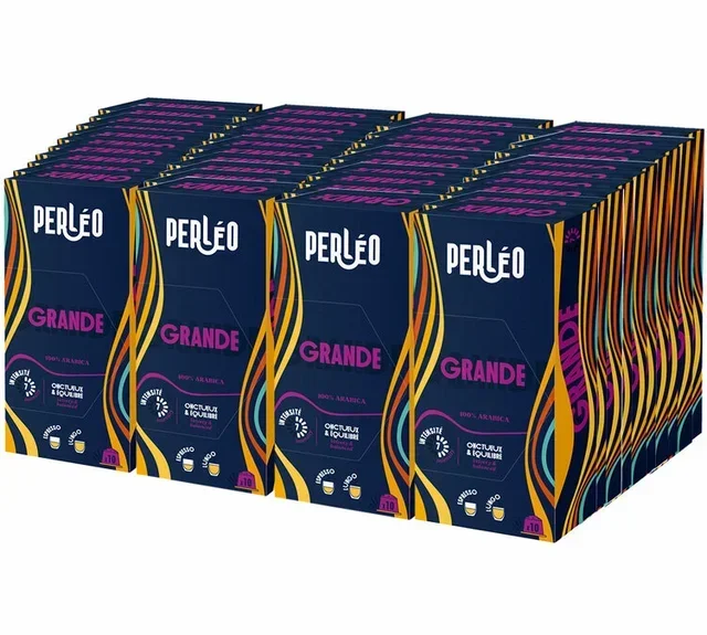 Set Professionale 400 Capsule PERLÉO Grande Pro - Compatibili Nespresso* Original