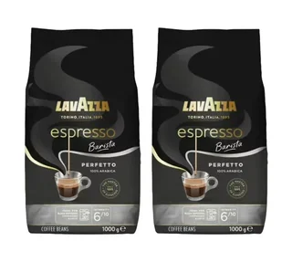 4kg Whole Bean Coffee Bundle - 2 kg Lavazza Perfetto &amp; 2 kg Carte Noire Classique