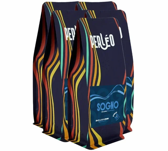 5 kg - Decaffeinated coffee beans for professionals Sogno - Perléo