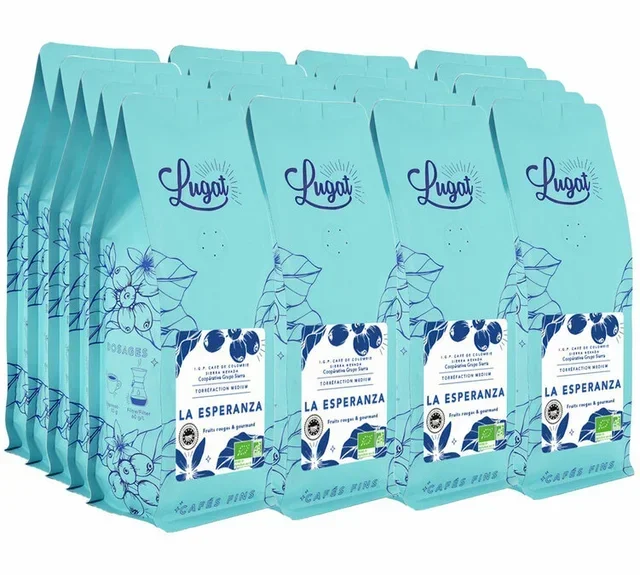 Caffè in Grani Biologico La Esperanza 5 Kg - Professionisti Lugat