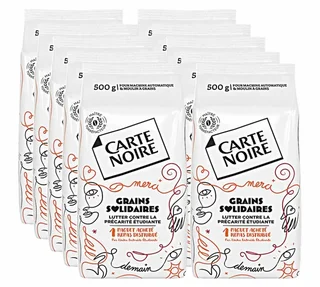 5 kg - Café em Grão Profissional - Grãos Sólidos CARTE NOIRE