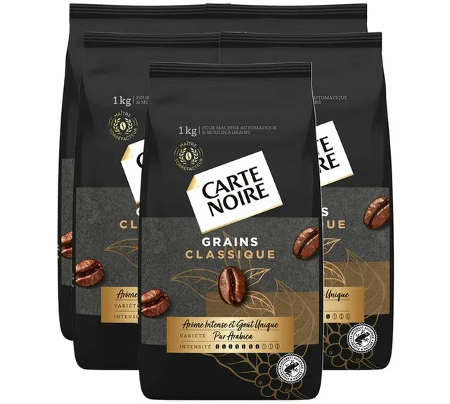 5 kg - Kaffee ganze Bohne für Profis Klassisch Reine Arabica - CARTE NOIRE