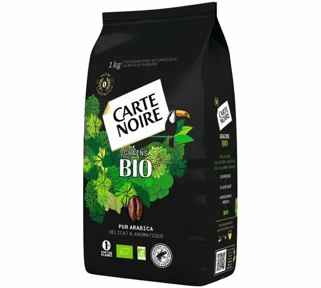 5 kg - Ganze Bohne Kaffee für Profis - Bio - CARTE NOIRE