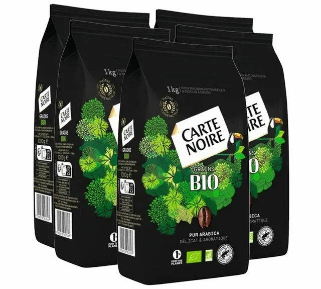 5 kg - Ganze Bohne Kaffee für Profis - Bio - CARTE NOIRE