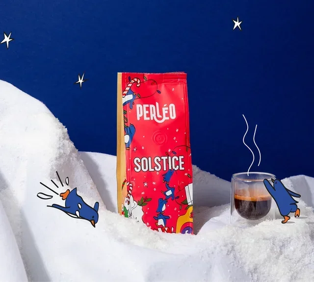 5 x 200 g - Кафе на зърна - Solstice (Ограничено издание) - PERLÉO