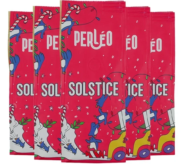 5 x 200 g - Whole Bean Coffee - Solstice (Limited Edition) - PERLÉO
