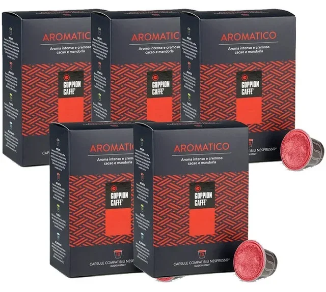 50 Aromatico Capsules Nespresso* Original Compatible - GOPPION