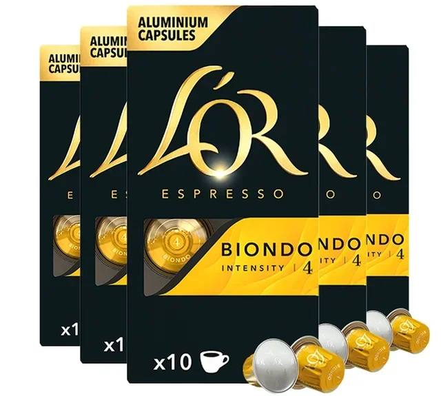 L'Or Espresso Biondo – 50 капсула за Nespresso® апарате