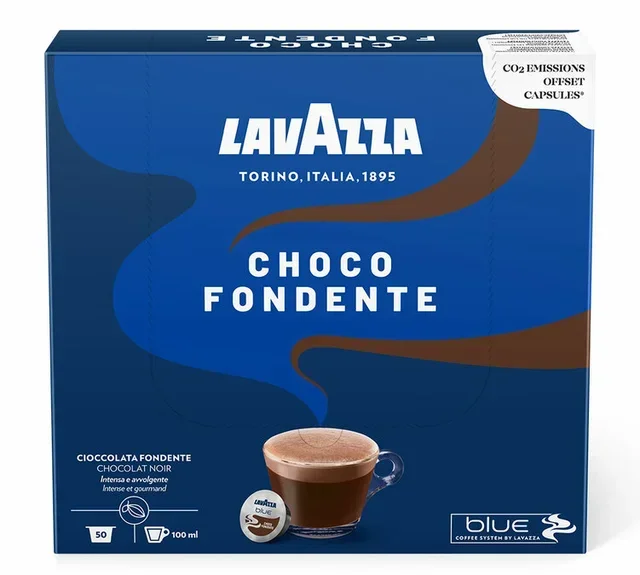 50 Capsules BLUE Chocolate Flavor - LAVAZZA