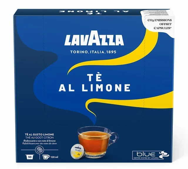 50 Capsules BLUE LEMON TEA - LAVAZZA