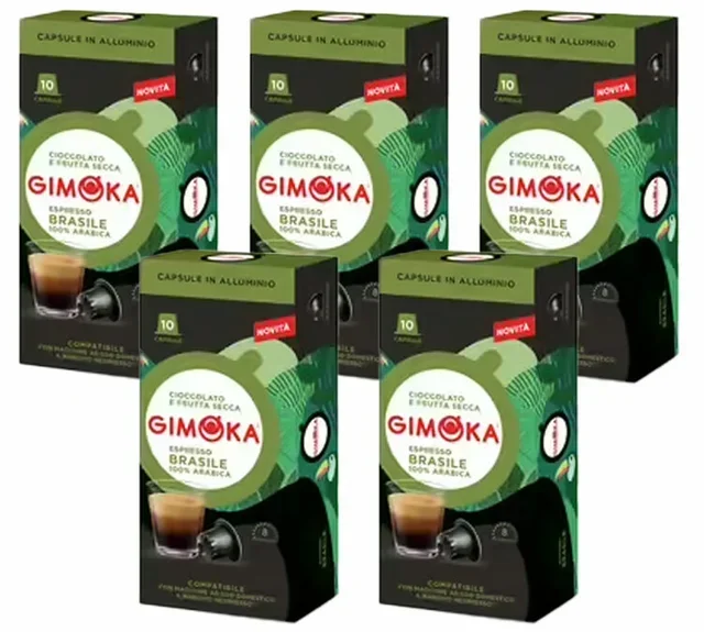 50 capsule compatibili Nespresso* Original Brasile - GIMOKA