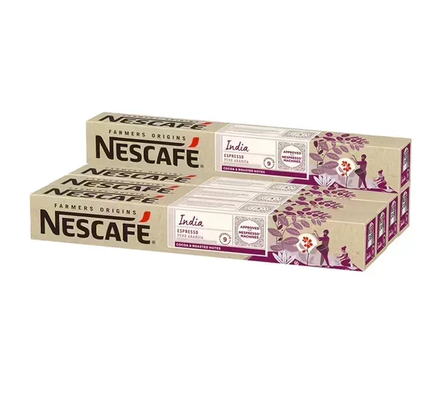 50 Κάψουλες Nescafé Farmers Origins India Συμβατές Nespresso* Original
