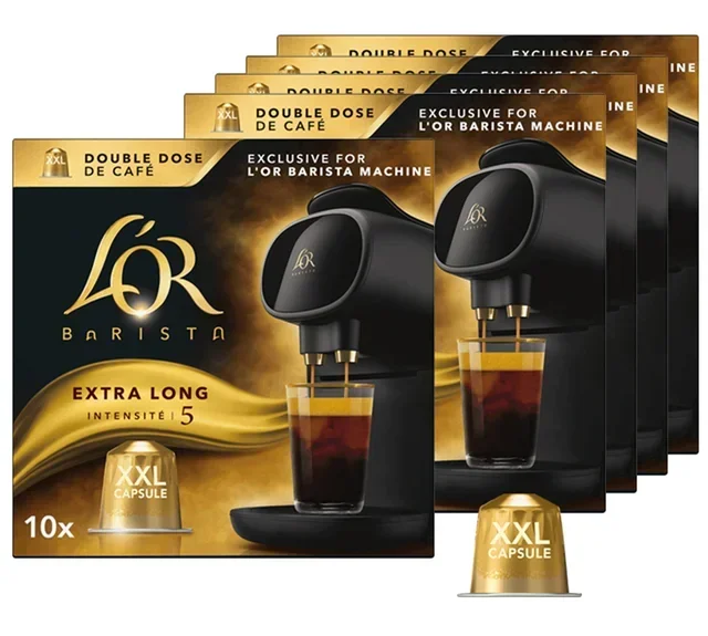 50 κάψουλες L'Or Barista® XXL, επιπλέον μεγάλης διάρκειας – L'OR ESPRESSO