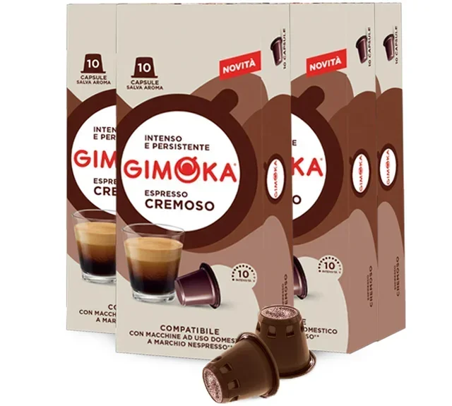 50 Kapsułek Cremoso do Nespresso* Original - GIMOKA