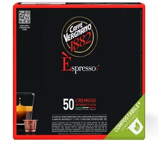 50 Cremoso Capsules voor Nespresso* Original Machines - CAFFE VERGNANO