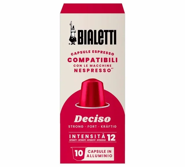 50 Deciso Capsules Nespresso* Original Compatible - BIALETTI