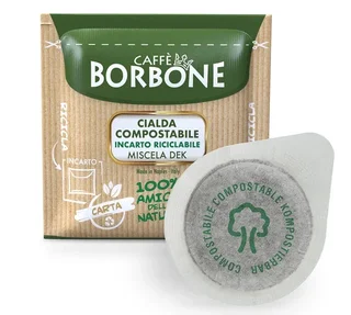 50 ESE pods - Miscela Dek - CAFFE BORBONE