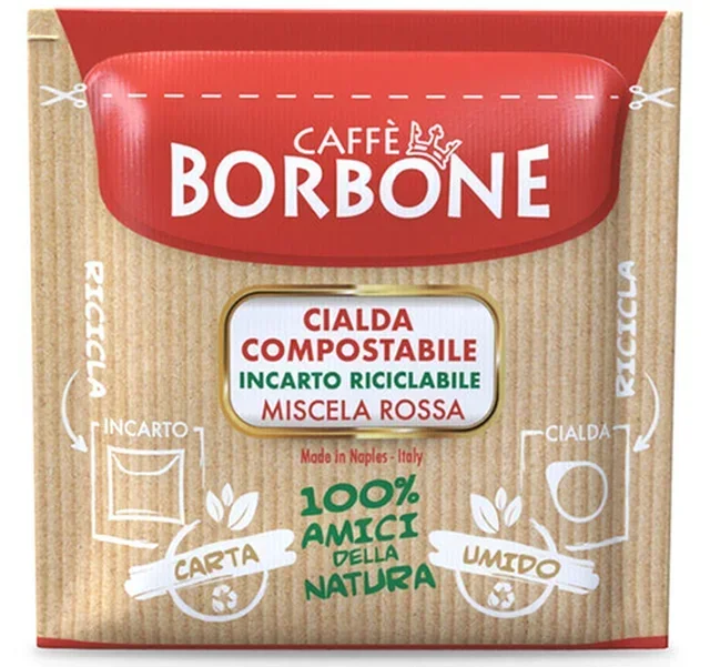 50 ESE Pods Miscela Rossa by CAFFE BORBONE