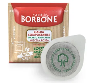 50 ESE Pods Miscela Rossa by CAFFE BORBONE