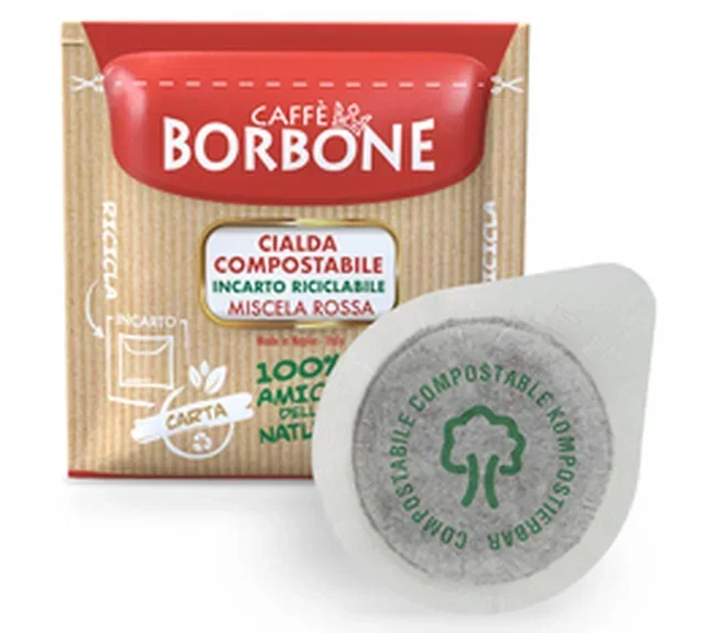50 ESE Pods Miscela Rossa by CAFFE BORBONE