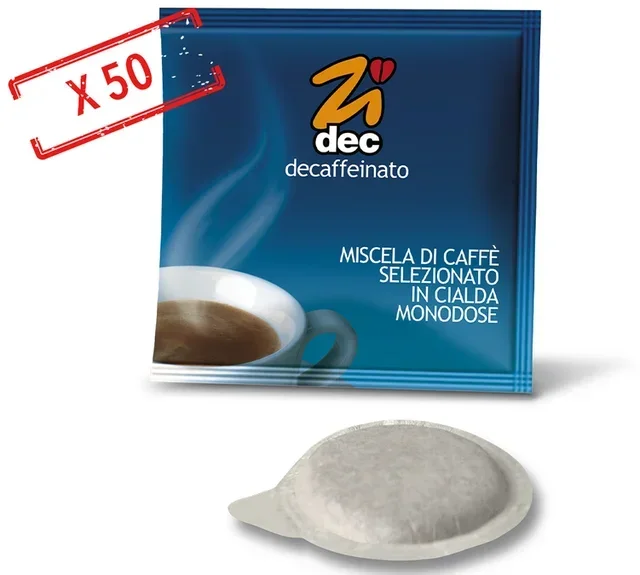 50 cialde ESE Zidec Cialda Decaffeinato - ZICAFFE