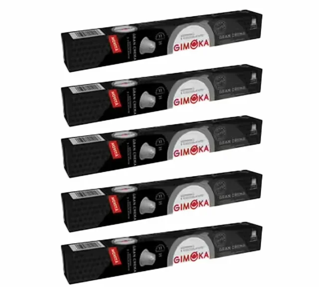 50 Capsule GIMOKA Gran Crema per Macchine Nespresso* Original