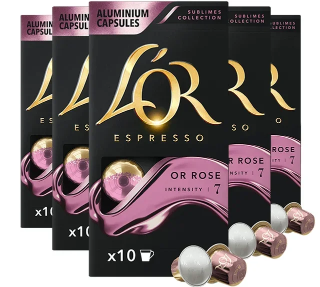L'OR ESPRESSO Rose – 50 kapsula za Nespresso* Original aparate