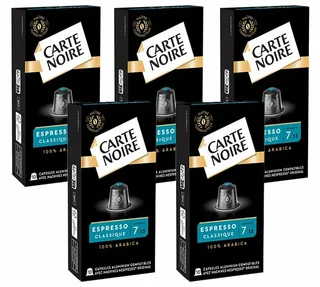 50 kapszula CARTE NOIRE Espresso Classic n°7 - Nespresso* Original kompatibilis