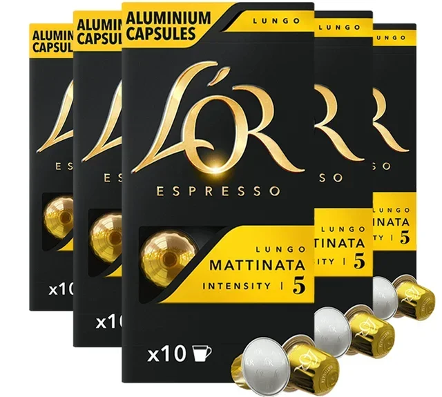L'OR ESPRESSO Mattinata – 50 капсула за Nespresso* Original Lungo апарате