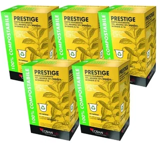 50 Cápsulas Compatíveis Nespresso* Original Prestige - COSMAI CAFFÉ