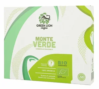 50 Capsule Nespresso* Pro Monte Verde Bio Fair Trade – GREEN LION COFFEE
