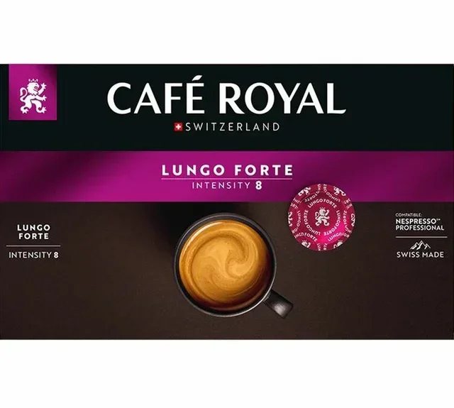 50 Nespresso* Pro Lungo Forte capsules - CAFE ROYAL