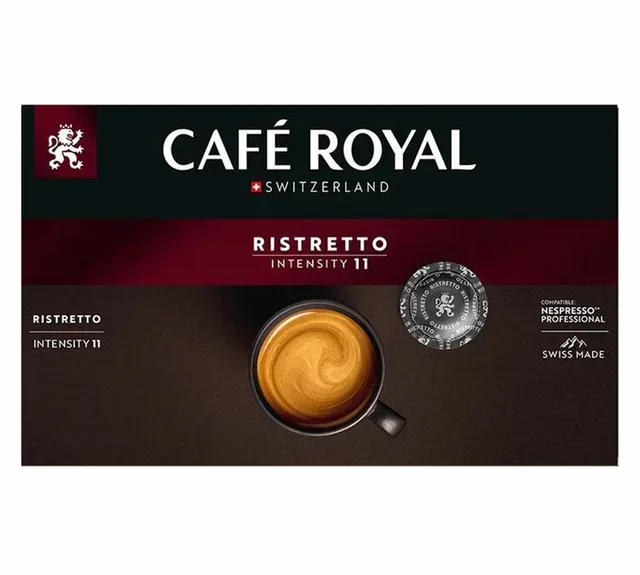 50 Nespresso* Pro Ristretto Capsules - CAFE ROYAL