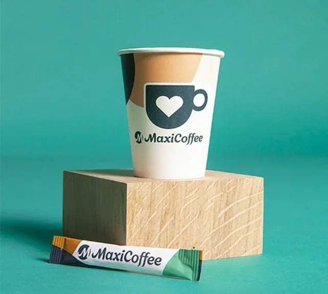 50-Pack Cardboard Cups 35 cl - Coffee Service Set