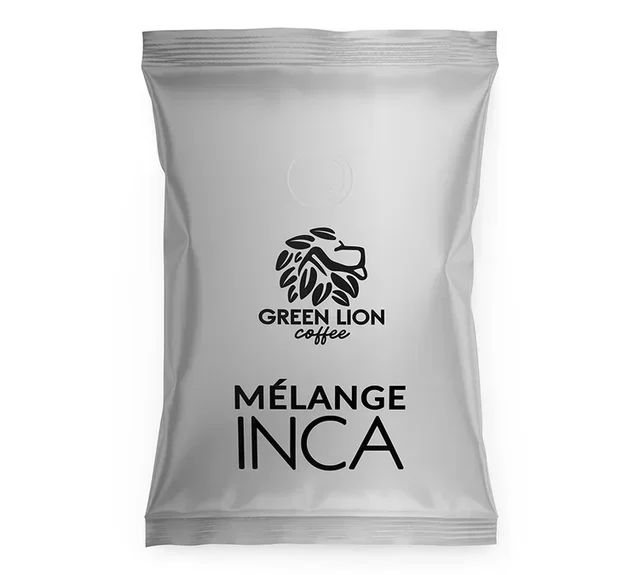 50 x 80g Single-Serve Ground Coffee for Professionals – Organic The Inca Blend by Green Lion Coffee