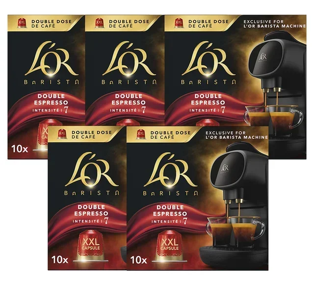 L'Or Barista XXL Double Espresso – Интензитет 7 (50 капсули)