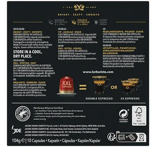 L'Or Barista XXL Double Espresso – Интензитет 7 (50 капсули)