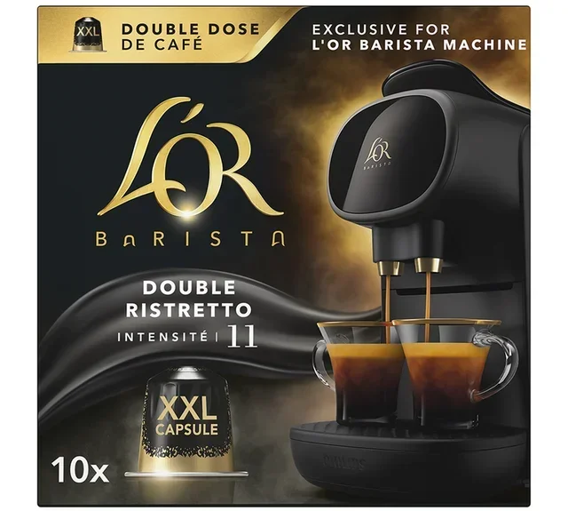 50 капсули XXL Double Ristretto – интензитет 11 – L'Or Barista.