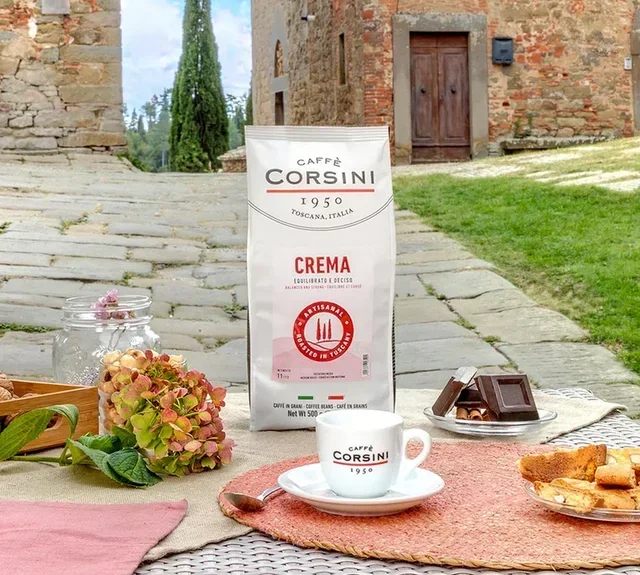 500 g - Coffee beans - Crema - CORSINI