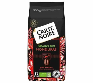 500g CARTE NOIRE Βιολογικός Καφές Ονδούρας – Κόκκοι