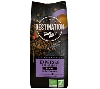 500 g - Chicchi di Caffè Bio 100% Arabica Espresso - DESTINATION