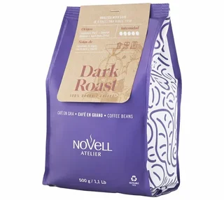 500 g - Kaffee Bohnen - Atelier Dark House Bio - CAFÉS NOVELL