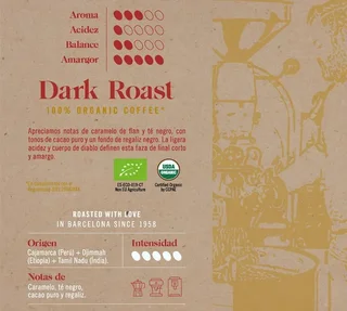 500 g - Kaffee Bohnen - Atelier Dark House Bio - CAFÉS NOVELL
