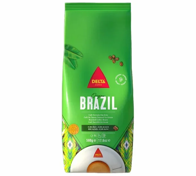 500 g - Whole Bean Coffee - Brazil - DELTA CAFÉS